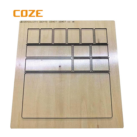 Flat Die Board Laser Cutting Birch Die Making Plywood