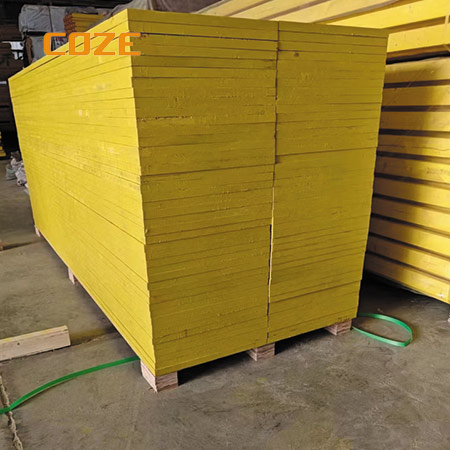 Triply Yellow 3 Layer Pine Panel for Concrete Formwork