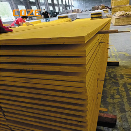 Triply Yellow 3 Layer Pine Panel for Concrete Formwork