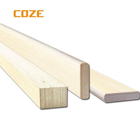 Edge Chamfer Poplar LVL For Bed Slats