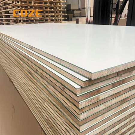 Melamine Film Faced Blockboard for Furniture Cupboard