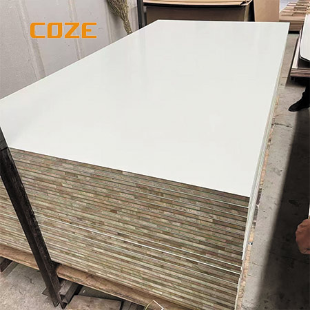 Melamine Film Faced Blockboard for Furniture Cupboard