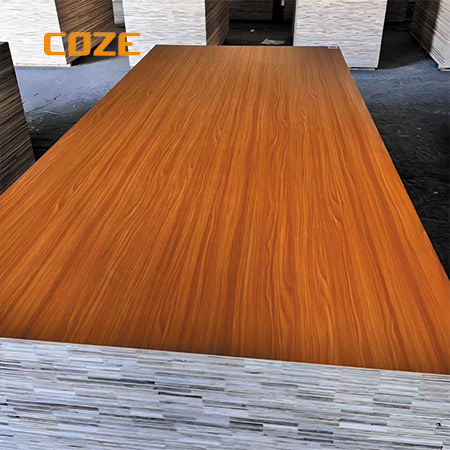 Melamine Film Faced Finger Joint Recycled Core Plywood