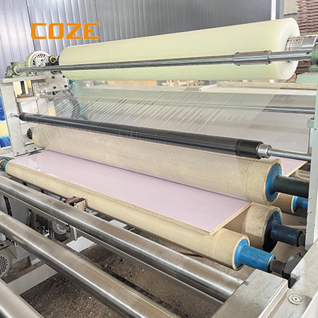 Glossy UV Coating Melamine Film Faced Plywood