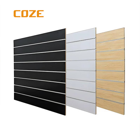 Grooved Slotted MDF Board For Display Wall Panels