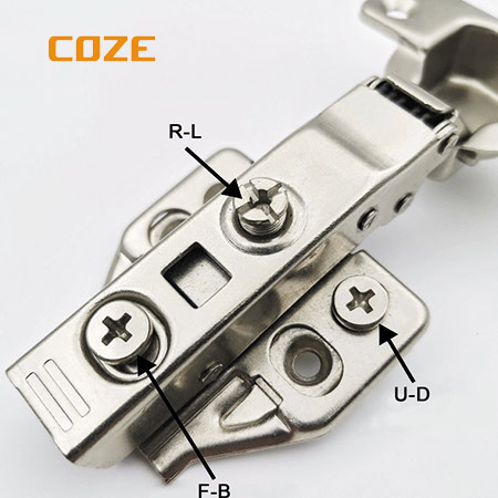 Silent Damping Hinge for Cupboard